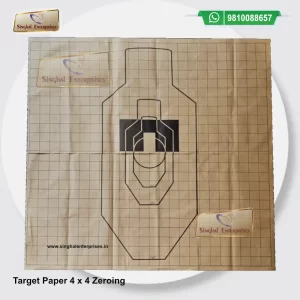 Target Paper 4 x 4 Zeroing