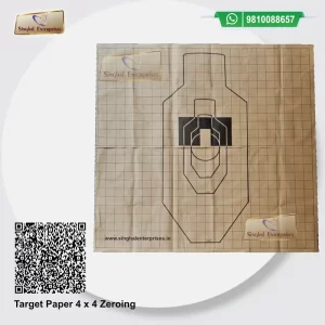 Target Paper 4 x 4 Zeroing